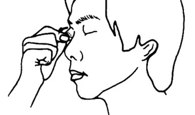 4.18 pull up the eyelids