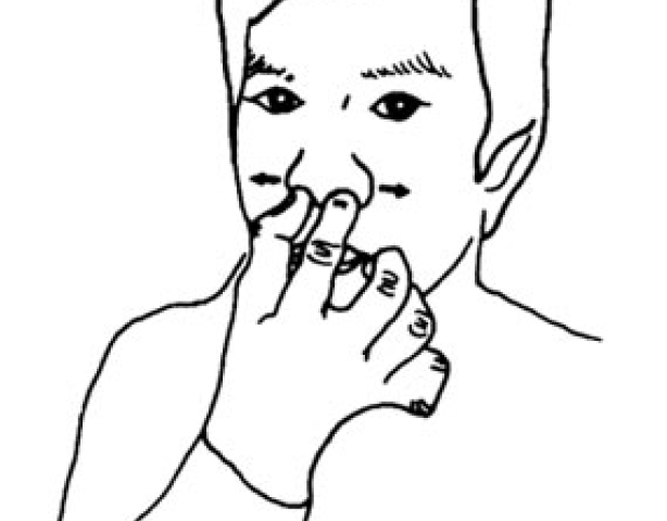 4.25 widen the nostrils