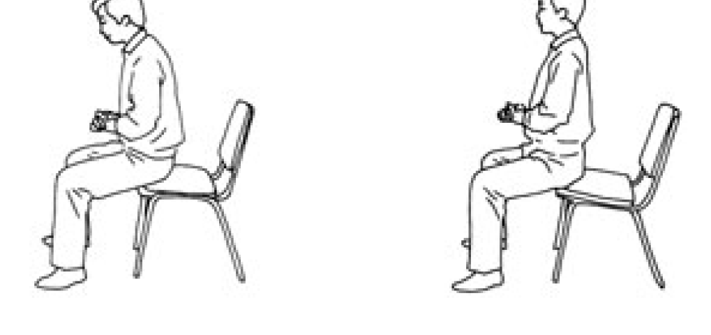 5 the proper sitting posture