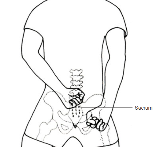 5.7 hitting the sacrum to strengthen sciatic nerves