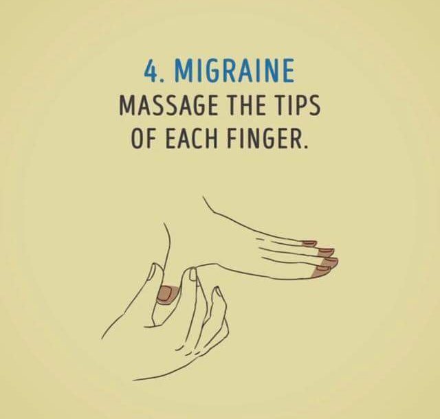 migrane diy massage 4