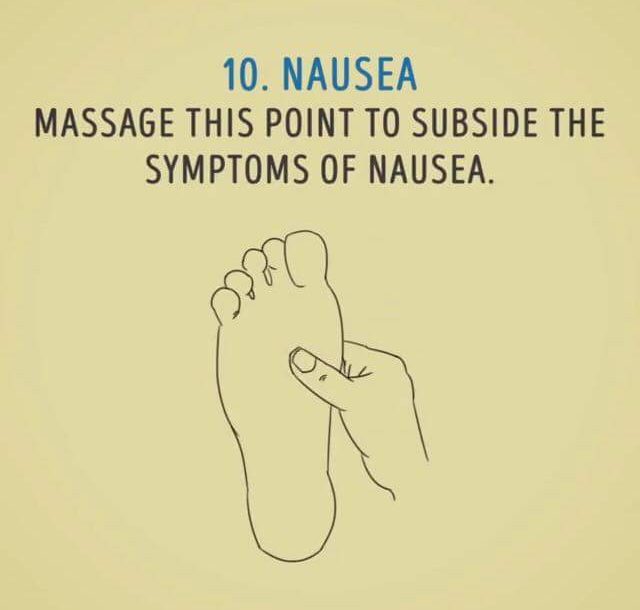 nausea diy massage 10