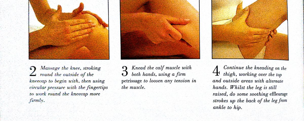 12 knee calf thigh massage