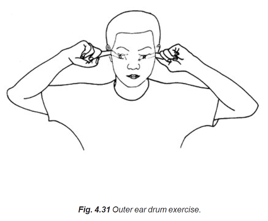 4.31 outer ear drum massage
