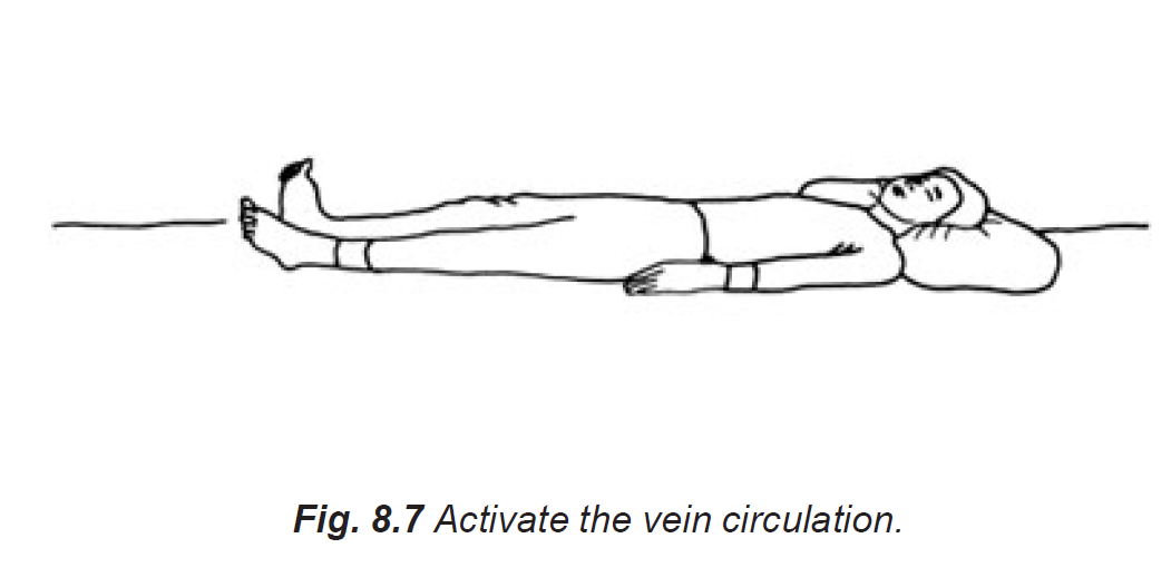 8.7 activate the vein circulation