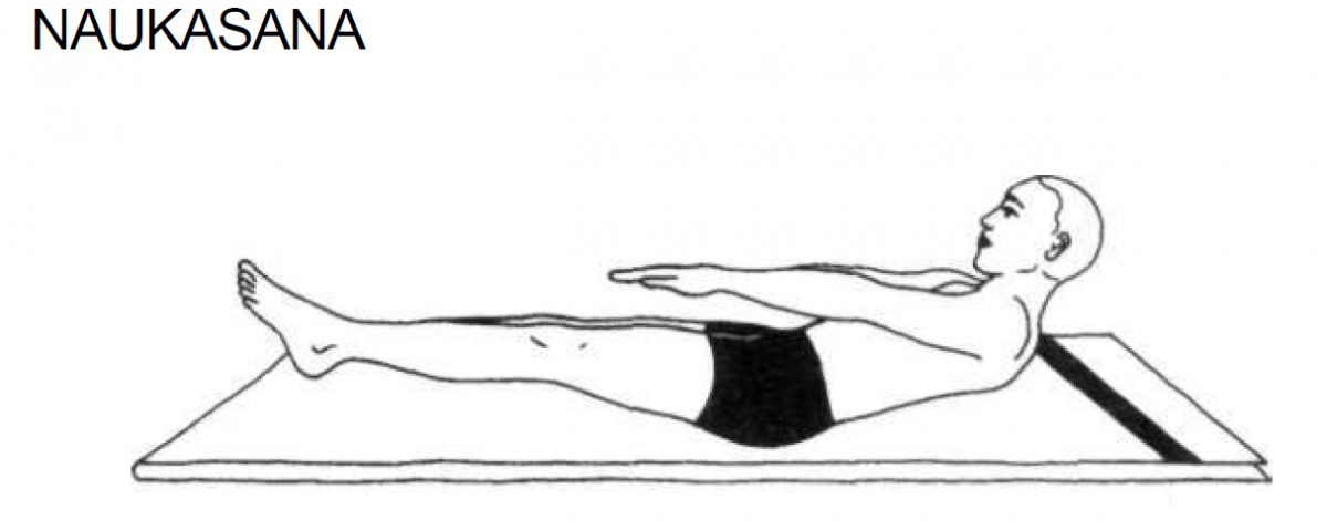 naukasana boat pose 8